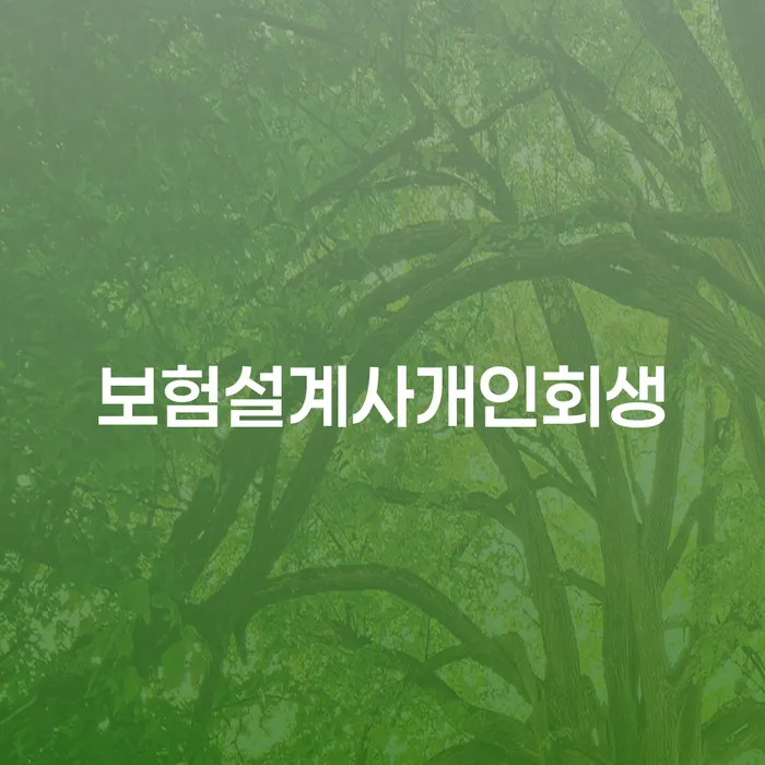 개인회생변제기간 빚독촉 관한건