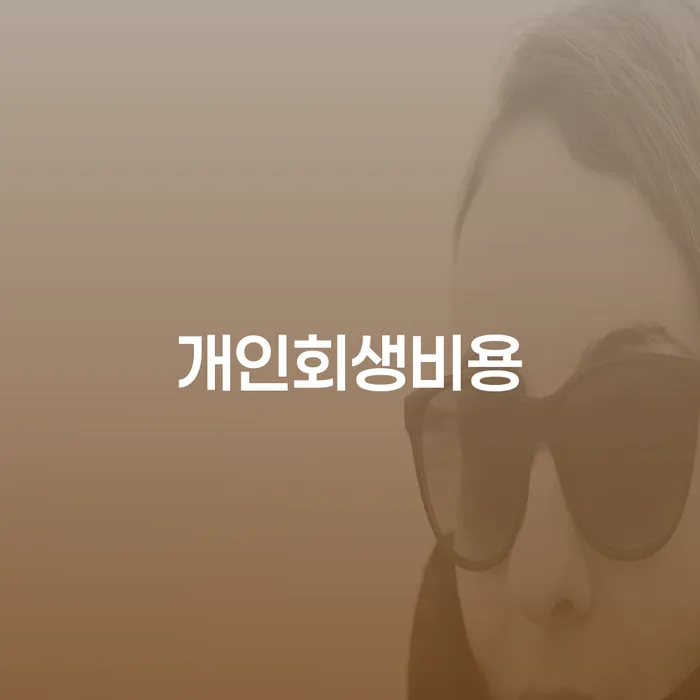 광양시 개인회생금액 싸고 개인회생 제도 조심스럽게