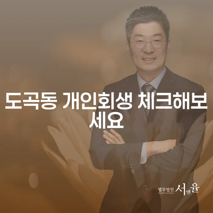 도곡동 개인회생 체크해보세요