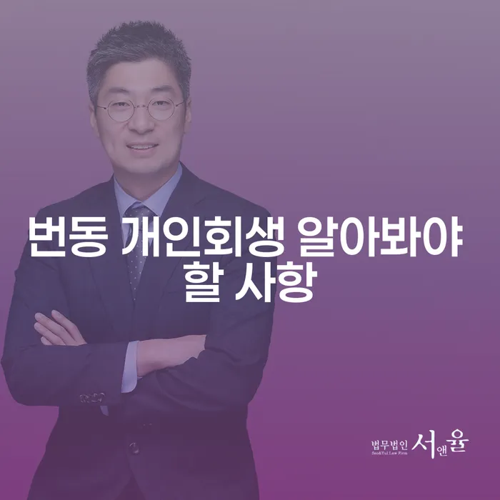 번동 개인회생 알아봐야 할 사항