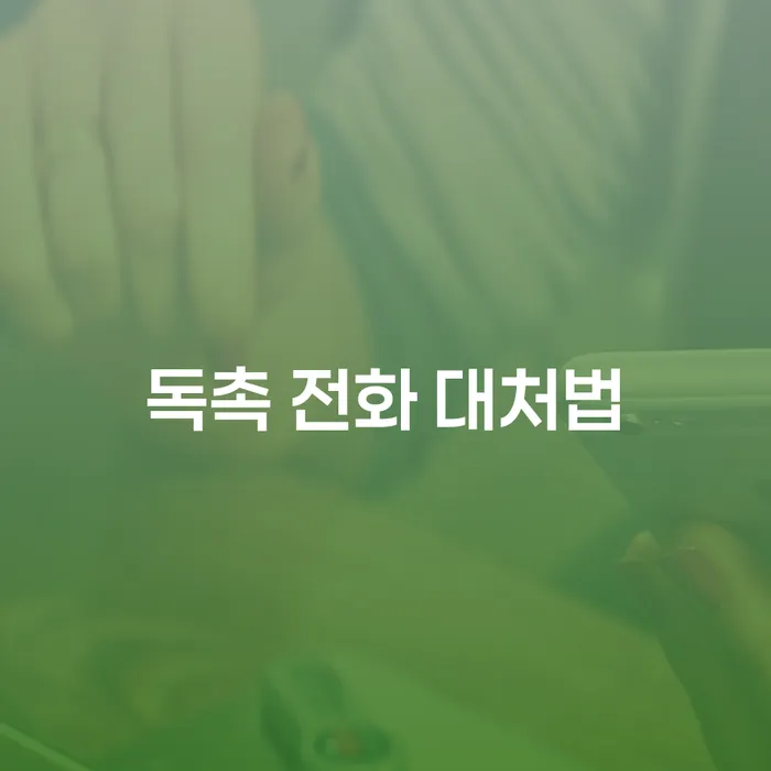 독촉 전화 받았을 때, 어떻게 대처하시나요?